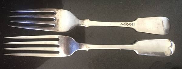 W7P1 (Silverplate) Fork