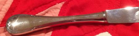 Grand Ribbon (Silverplate) Modern Hollow Knife