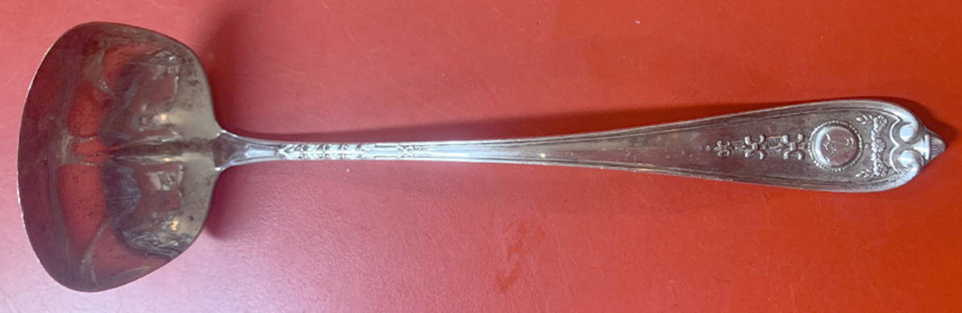 WED36 (Sterling) Solid Piece Cream Ladle