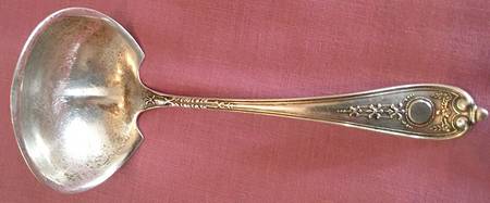 WED36 (Sterling) Solid Gravy Ladle