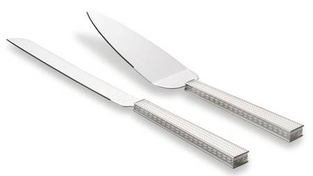 With Love Nouveau (Silverplate, Hollowware) Cake Knife & Server Set