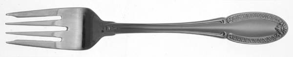 Venetian Frost (Stainless-Dot Tip) Individual Salad Fork