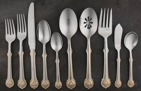 Gold Napoleon Bee (Stainless) 45 Piece Starter Set