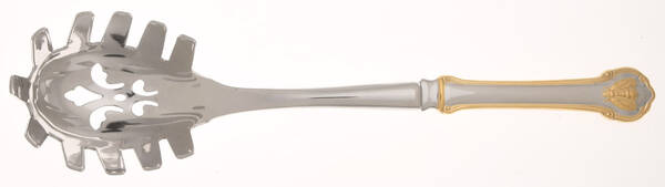 Gold Napoleon Bee (Stainless) Pasta Server with Stainless Bowl HC