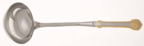 Gold Napoleon Bee (Stainless) Soup Ladle with Stainless Bowl HC