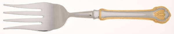 Gold Napoleon Bee (Stainless) Cold Meat Fork Large, Stainless Tines HC