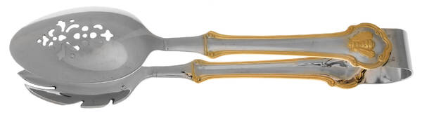 Gold Napoleon Bee (Stainless) Ice Serving Tongs Large HC