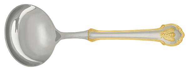 Gold Napoleon Bee (Stainless) Solid Gravy Ladle by Wallace Silver
