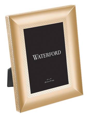 Lismore Diamond (Gold Electroplate, Hollowware) 5" X 7" Picture Frame