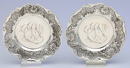 2392 (Sterling, Hollowware) Butter Pat - Set of 2