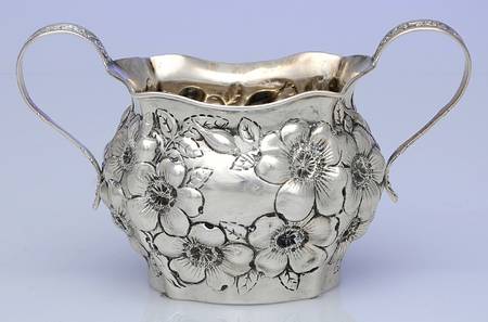 Dresden (Sterling, Hollowware) Mini Open Sugar Bowl