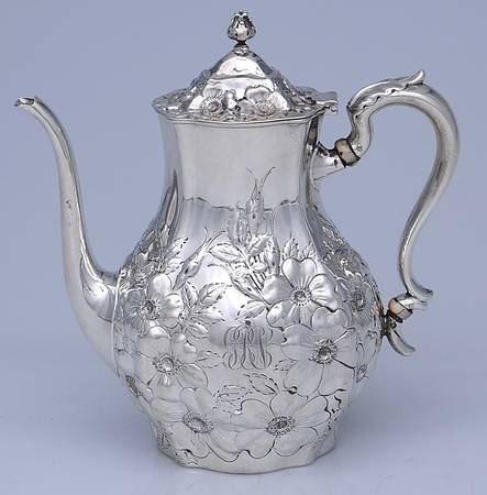 Dresden (Sterling, Hollowware) Mini Coffee Pot