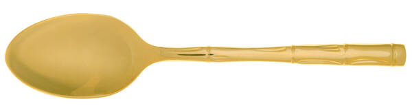 Gold Bamboo (Gold Electroplate) Place/Oval Soup Spoon