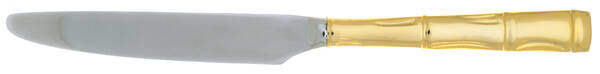 Gold Bamboo (Gold Electroplate) New French Solid Knife