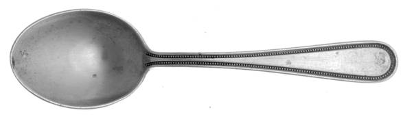 WDG5 (Sterling) Straight Handle Baby Spoon
