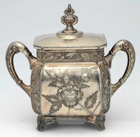 346 (Silverplate, Hollowware) Sugar Bowl & Lid