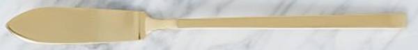 Gold (Gold Electroplate) Flat Handle Master Butter Knife