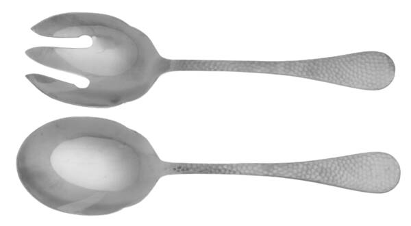 Satin Brooklyn (Stainless) 2 Pc Salad Set with Stainless Bowl