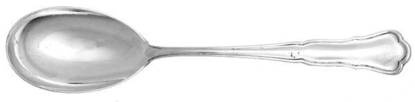 WKS1 (Sterling) Solid Salad Serving Spoon