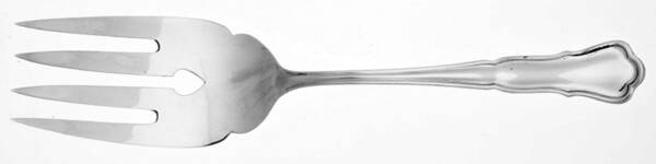 WKS1 (Sterling) Large Solid Fish Serving Fork