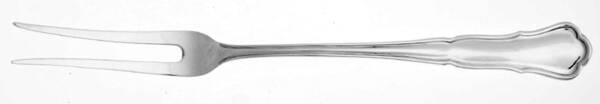 WKS1 (Sterling) Solid Chop Serving Fork