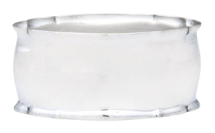 WKS1 (Sterling) Oblong Napkin Ring