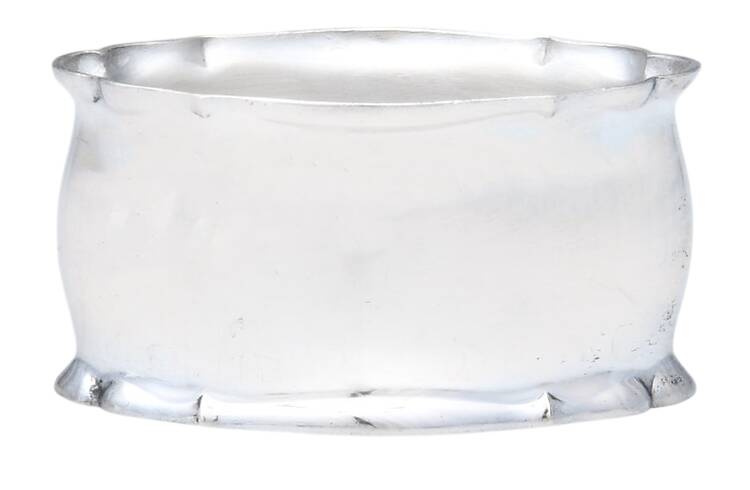 WKS1 (Sterling) Oblong Napkin Ring