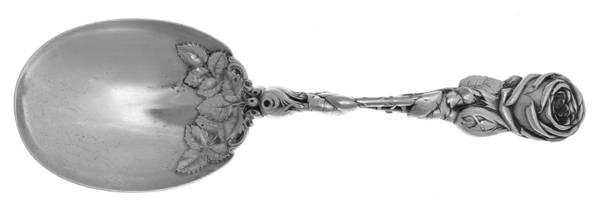 WDS62 (Sterling) Solid Smooth Berry/Casserole Spoon
