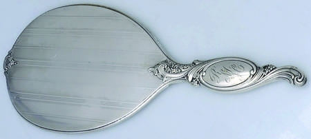 250-4 (Sterling, Hollowware) Mirror with Handle