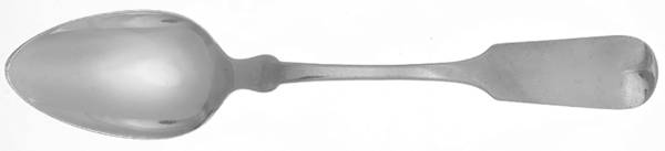 Coin Silver Flatware Tablespoon (Serving Spoon)