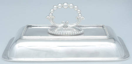 52143 (Silverplate, Hollowware) Rectangular Covered Vegetable,Lid Only