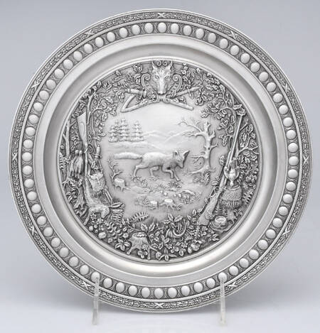 Hunting Scenes (Pewter, Hollowware) by WMF Flatware
