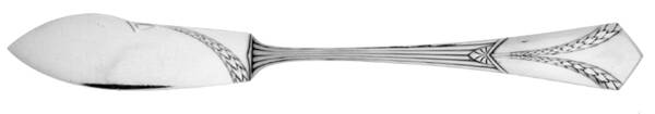 WMF219 (Silverplate) Flat Handle Master Butter Knife
