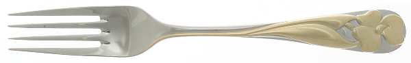 Adena (Stainless, Gold Accent) Fork