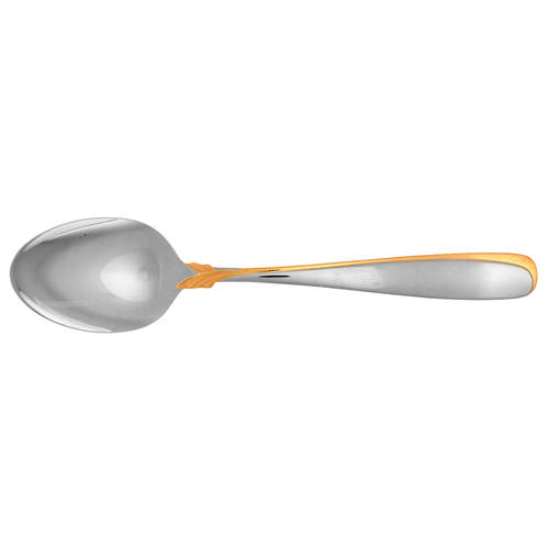 Affair-Gold (Stainless, Gold Accent) Place/Oval Soup Spoon
