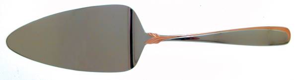 Affair-Gold (Stainless, Gold Accent) Solid Pastry Server
