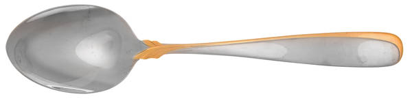 Affair-Gold (Stainless, Gold Accent) Tablespoon (Serving Spoon)
