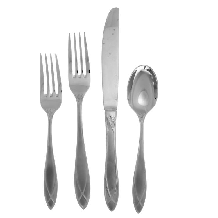 Alexandra Ice (Stainless) 4 Piece Place Setting