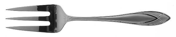 Alexandra Ice (Stainless) Large Solid Cold Meat Serving Fork