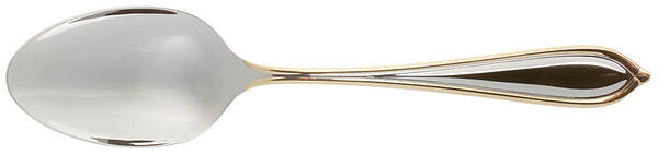 Ariana-Gold (Stainless, Gold Accent) Tablespoon (Serving Spoon)