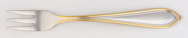 Ariana-Gold (Stainless, Gold Accent) Cocktail/Seafood Fork