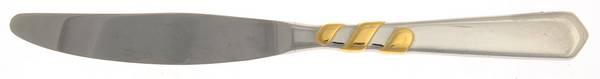 Balteus (Stainless, Gold Accent) Modern Hollow Knife