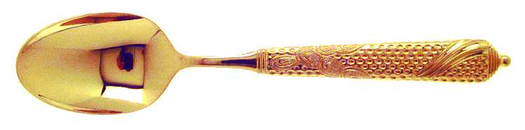 Byzantine (Gold Electroplate) Place/Oval Soup Spoon