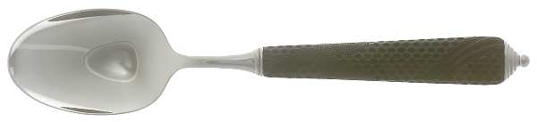 Byzantine (Stainless, Black Handle) Teaspoon