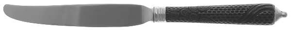 Byzantine (Stainless, Black Handle) Modern Hollow Knife
