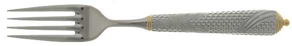 Byzantine (Stainless-Gold Accent) Individual Salad Fork