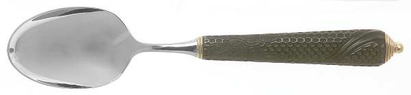 Byzantine-Black-Gold (Stainless, Black, Gold) Teaspoon