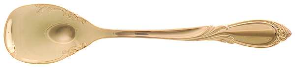 Cache-24k (Gold Electroplate) Sugar Spoon