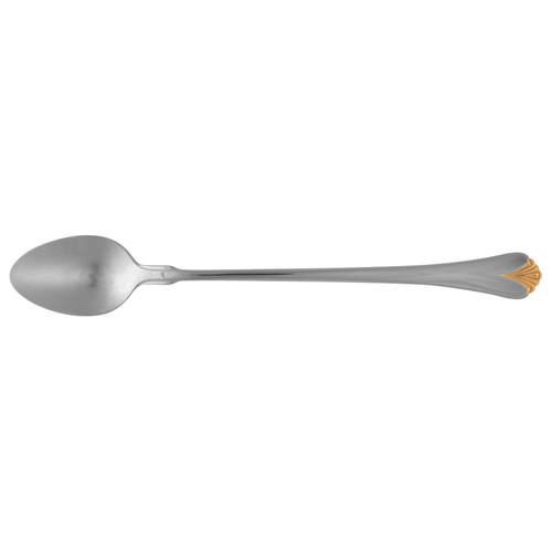 Cara (Stainless, Gold Accent) Iced Tea Spoon by Yamazaki