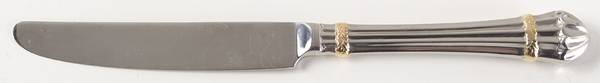 Carouselle-Gold (Stainless, Gold Accent) New French Hollow Knife
